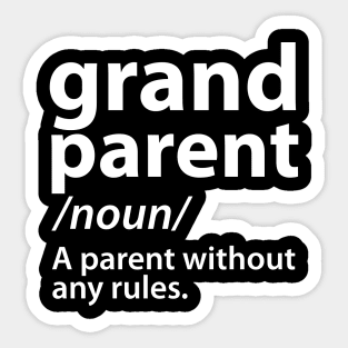 Grandpa Quote Grandparent Definition Sticker